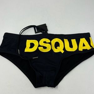 DSQUARED2. Men black swim brief